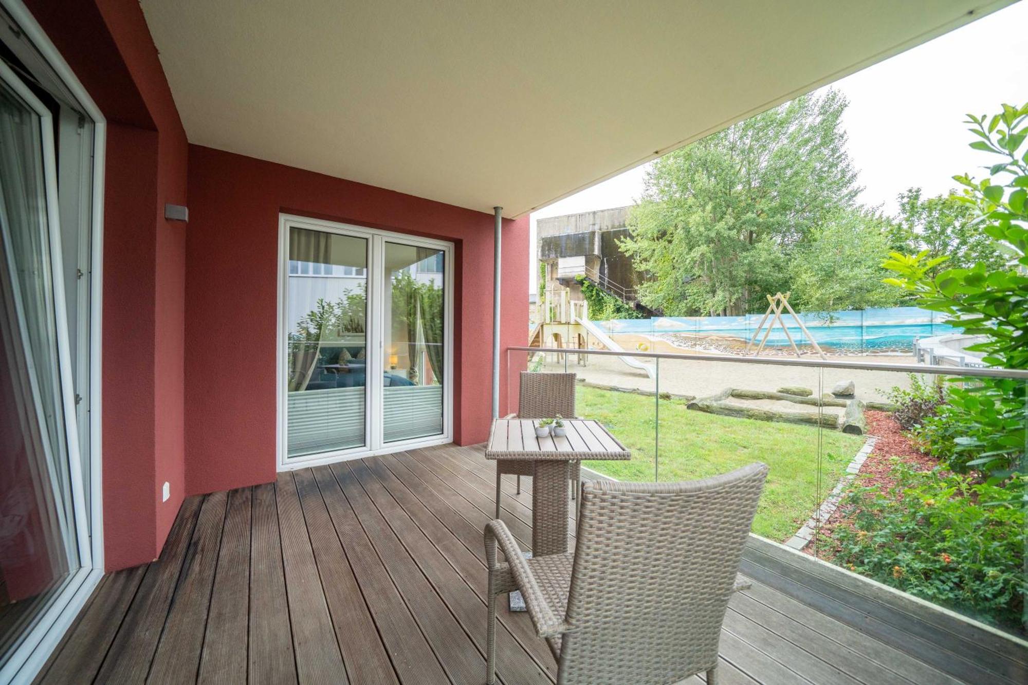 Ferienwohnung Moebliertes Wohnen - Nina Rostock Exterior foto